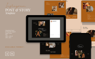 Classy and Elegant Fashion Instagram Template
