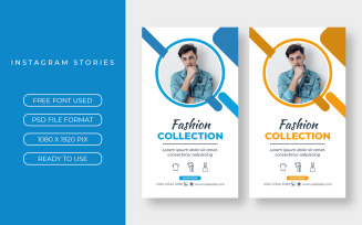 Corporate Fashion Instagram Stories Template for Social Media