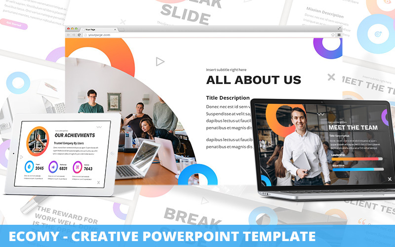 Ecomy - Creative Powerpoint Template PowerPoint Template