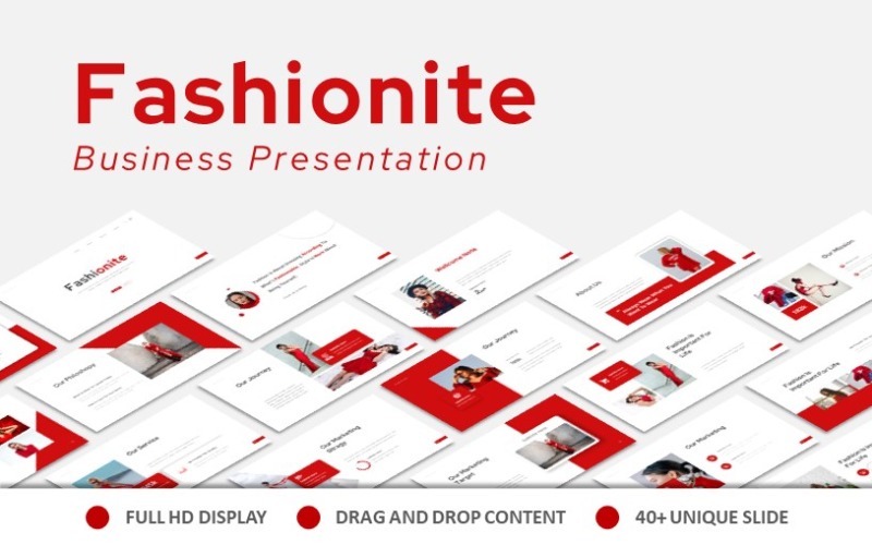 Fashionite Presentation Powerpoint Template PowerPoint Template