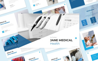 Jane Medical Health PowerPoint Template
