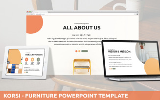 Korsi - Furniture Powerpoint Template