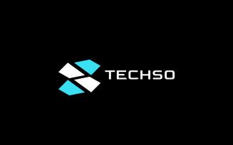 Letter S - Technology Logo