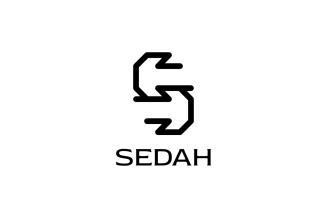 Letter ST Logo Tech Company
