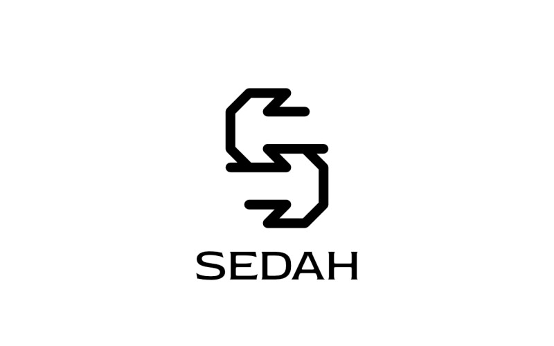 Letter ST Logo Tech Company Logo Template