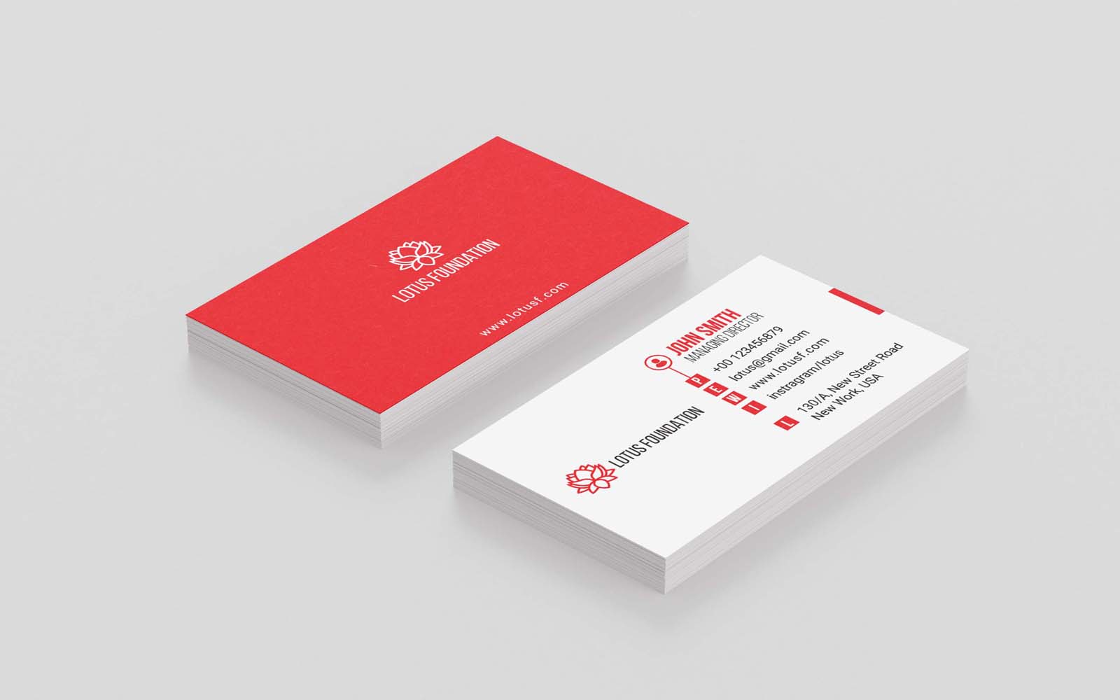 Template #181453 Business Card Webdesign Template - Logo template Preview