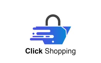 Digital Shopping Logo Template