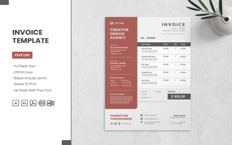Foctoro - Invoice Corporate identity template