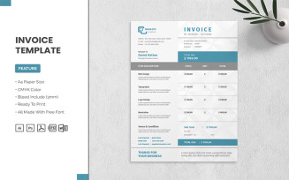 Hagia STD - Invoice Corporate identity template
