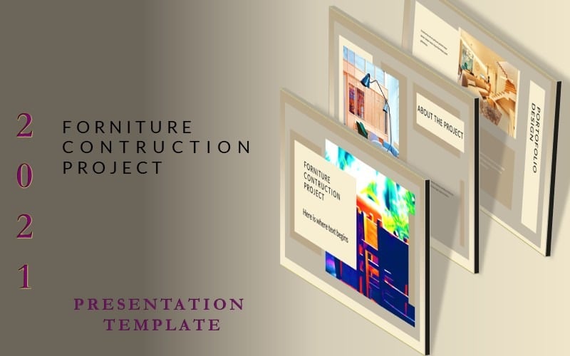 FORNITURE- Free PowerPoint Presentation Template PowerPoint Template
