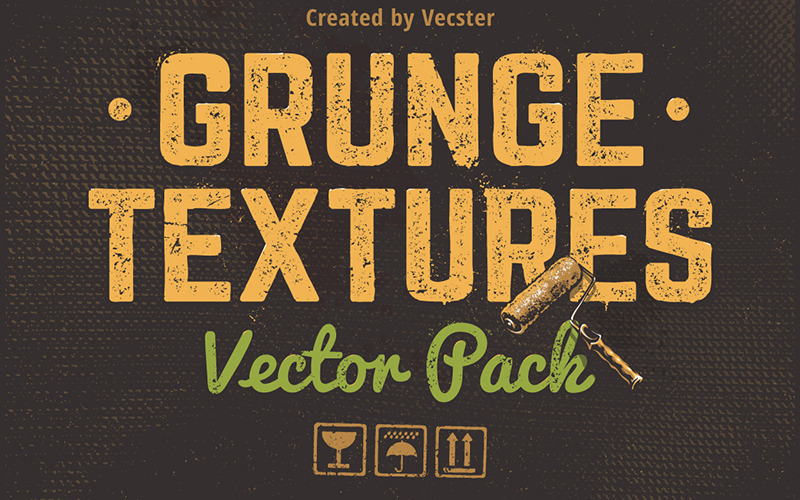 Grunge Textures Vector Pack Vector Graphic