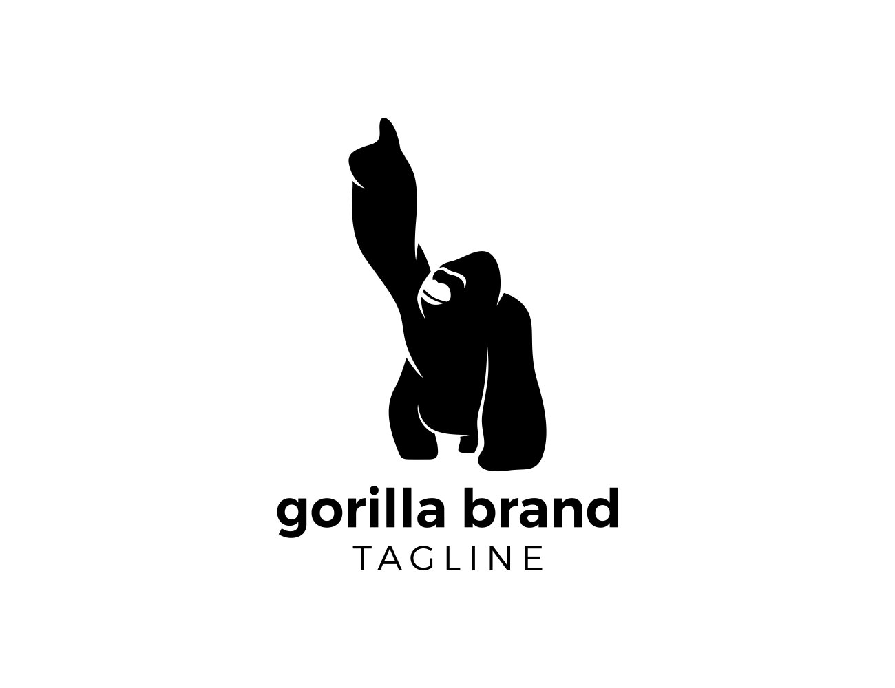 Kit Graphique #181721 Gorille Harambe Divers Modles Web - Logo template Preview