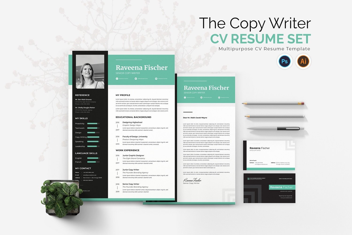 Kit Graphique #181778 Resume Travail Divers Modles Web - Logo template Preview