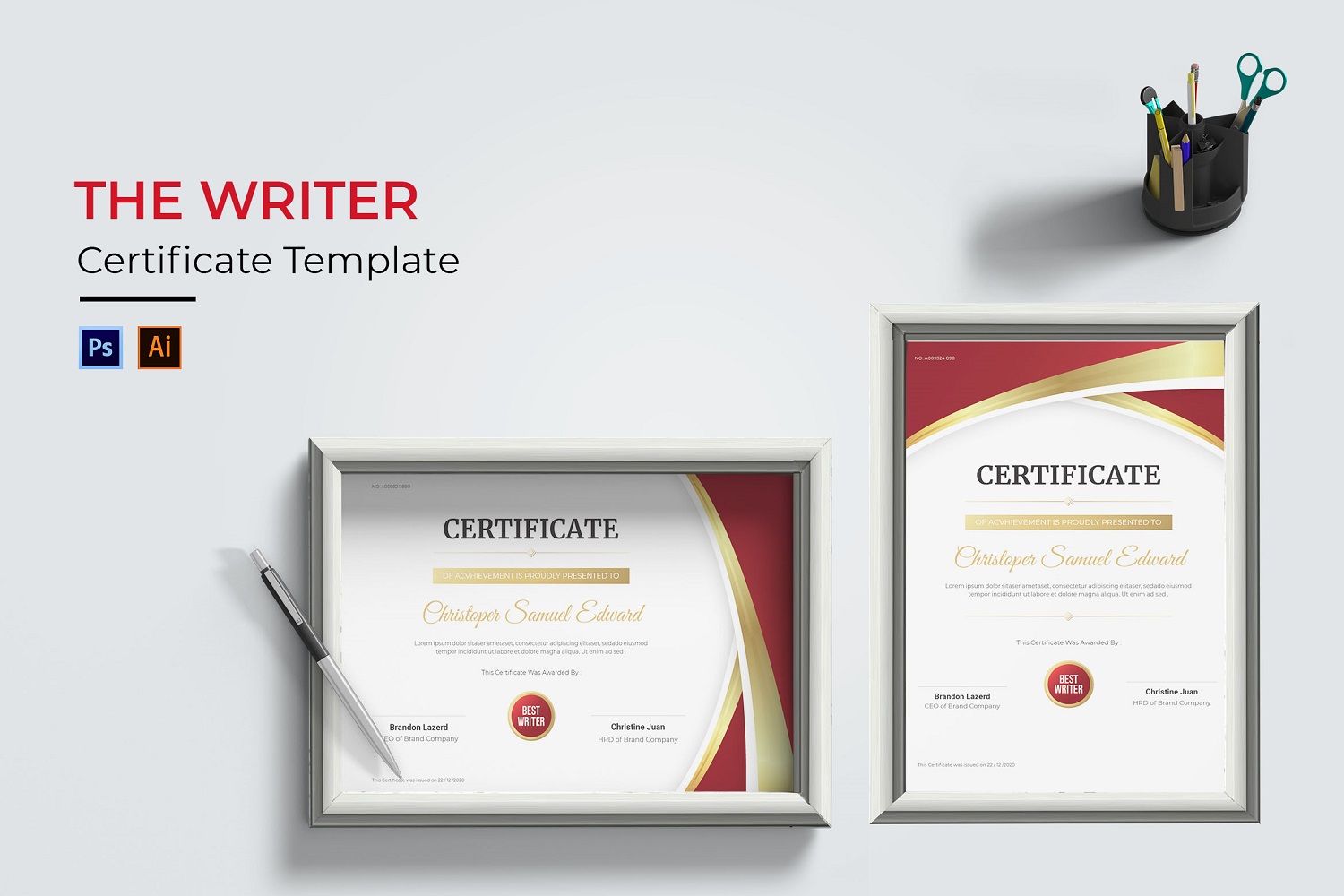 Kit Graphique #181791 Certificate Business Divers Modles Web - Logo template Preview