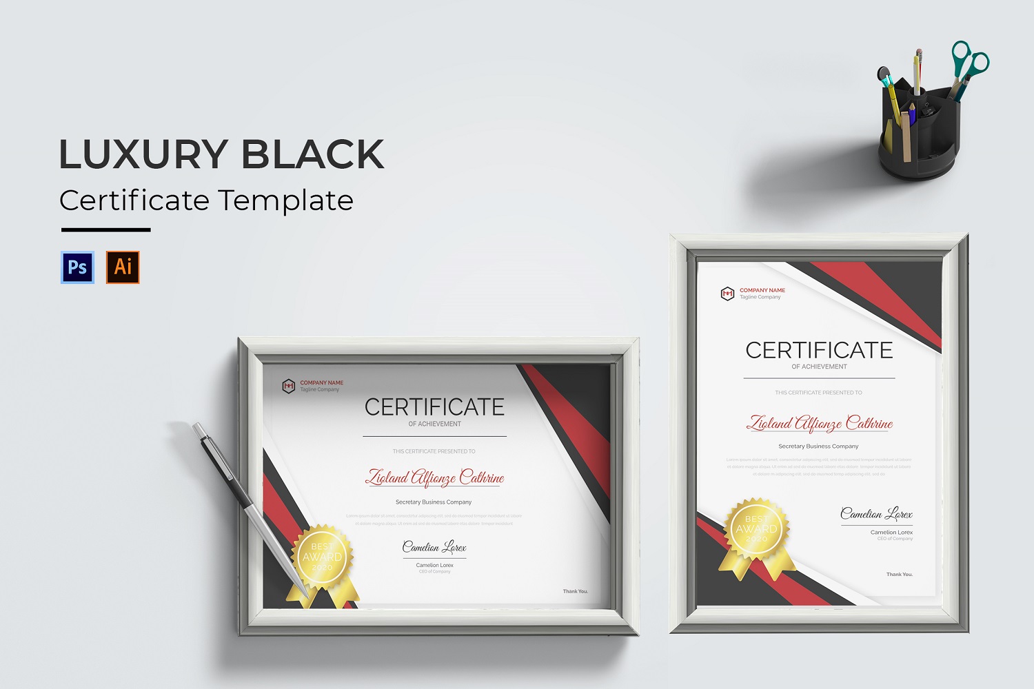 Kit Graphique #181801 Certificate Business Divers Modles Web - Logo template Preview