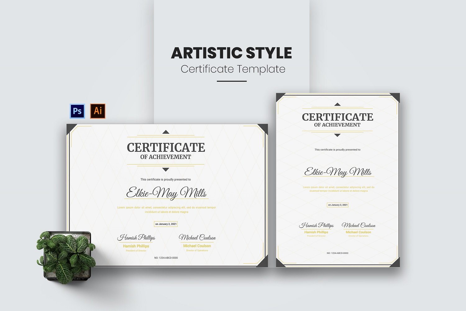 Kit Graphique #181812 Certificate Business Divers Modles Web - Logo template Preview