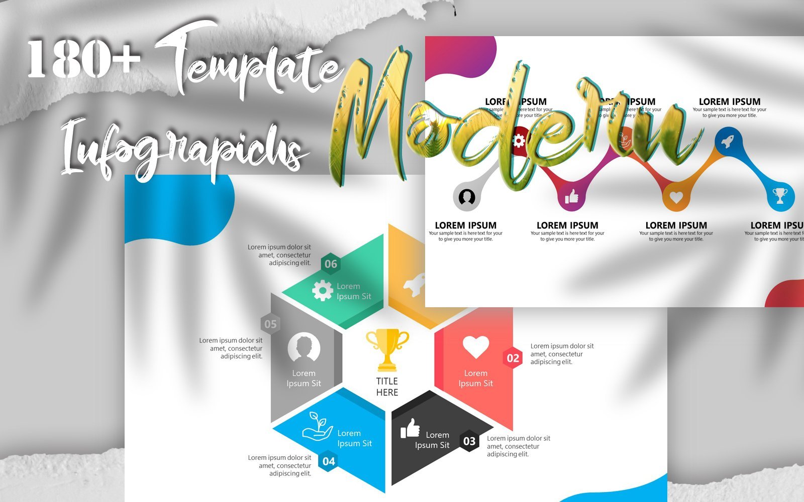 Kit Graphique #181817 Moderne Infographics Divers Modles Web - Logo template Preview