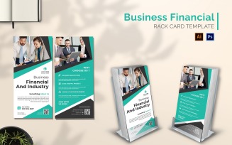 Business Financial Rack Card Brochure