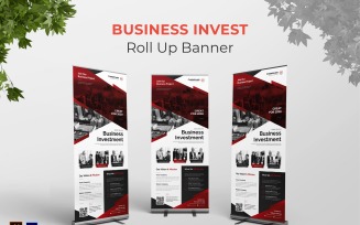 Business Investment Roll Up Banner