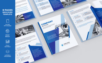 Creative Corporate Minimal Business Brochure Template.
