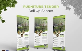 Furniture Tender Roll Up Banner
