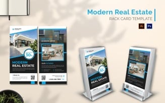 Modern Real Estate Rack Card Brochure