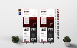 Business Creative Roll Up Banner