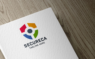 Professional Secure Center Logo template