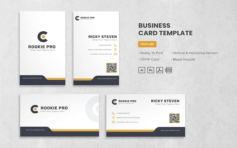 Template #182721 Card Stationery Webdesign Template - Logo template Preview