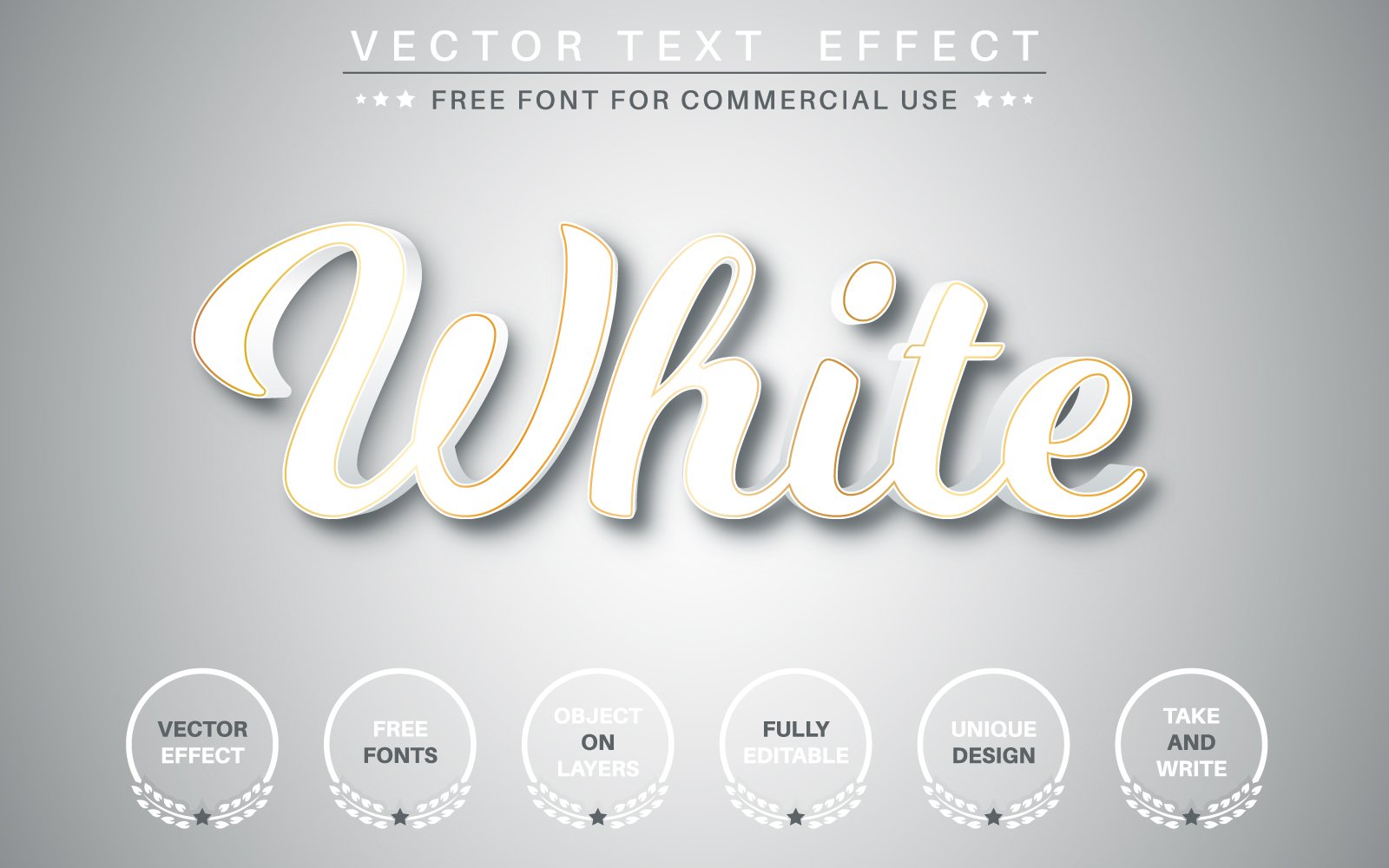 Template #182778 Effectfont Styleediteditabletexteffectfontstylelettertypetypographytemplateheadlinealphabetsignsymboltitlecompanywhite3d Webdesign Template - Logo template Preview