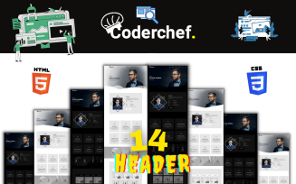 Coderchef - Modern Html Portfolio Template