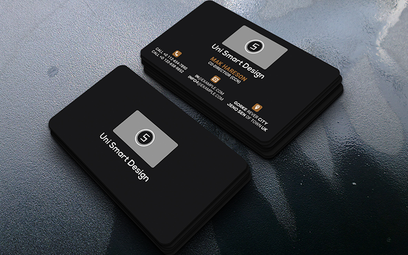 Creative Business Card so-52 Corporate Identity