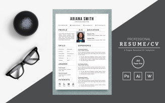 Arina Director Printable Resume Templates