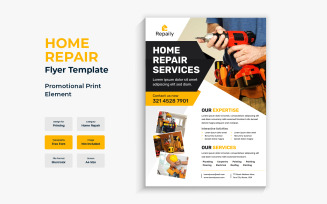 Home Repair Services Flyer Template