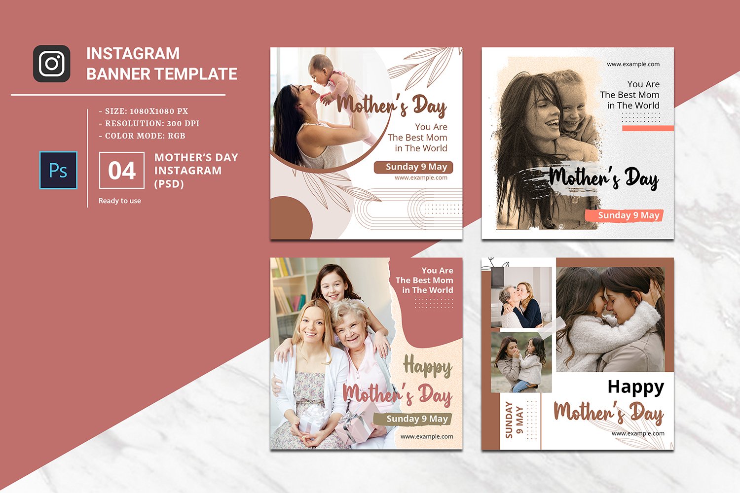 Kit Graphique #182912 Mothers Day Divers Modles Web - Logo template Preview