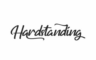 Hardstanding Exclusive Calligraphy Fonts
