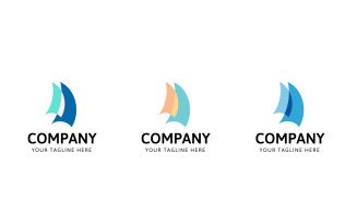 Nautical Marina Logo Template