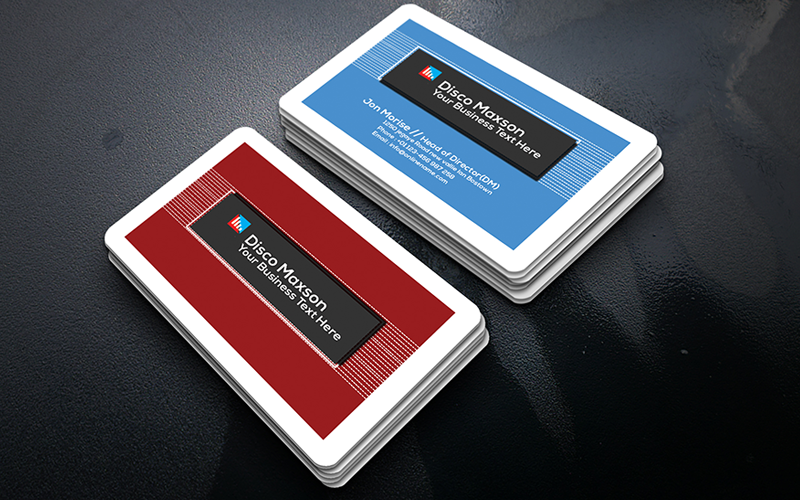 Professional Business Card so-60 Corporate Identity