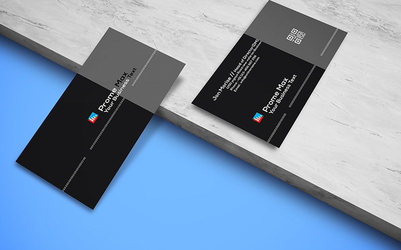 Simple Professional Business Card so-61 Corporate Identity