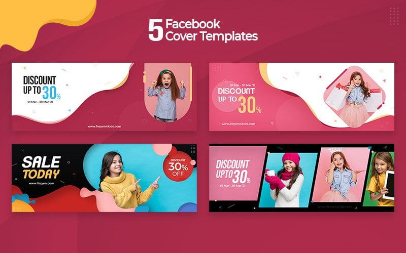 Kit Graphique #183167 Facebook Banner Divers Modles Web - Logo template Preview