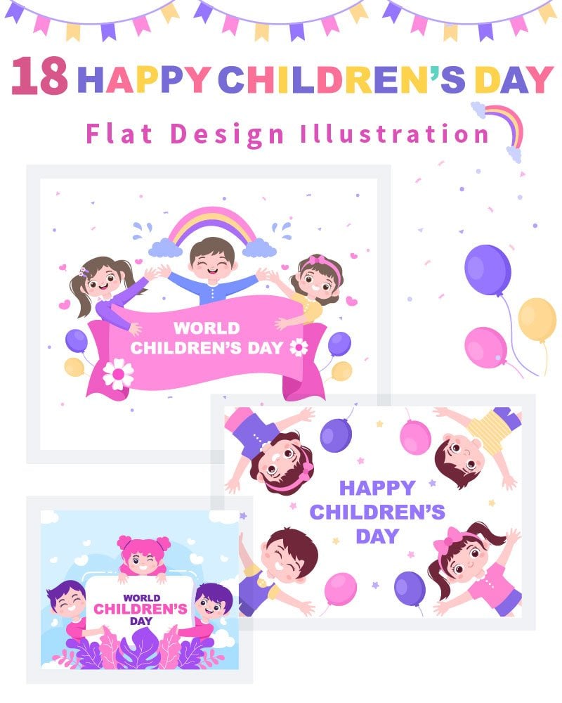 Kit Graphique #183180 Happy Enfants Divers Modles Web - Logo template Preview