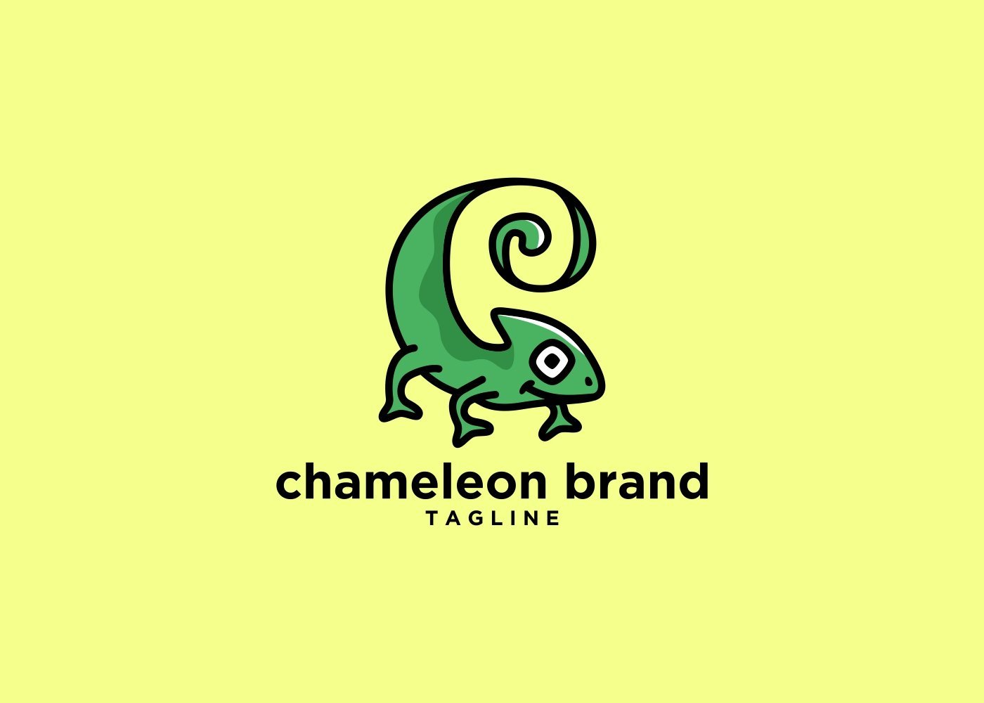 Template #183194 Chameleon Logo Webdesign Template - Logo template Preview