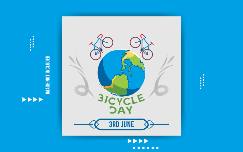 World Bicycle Day Social Media Post
