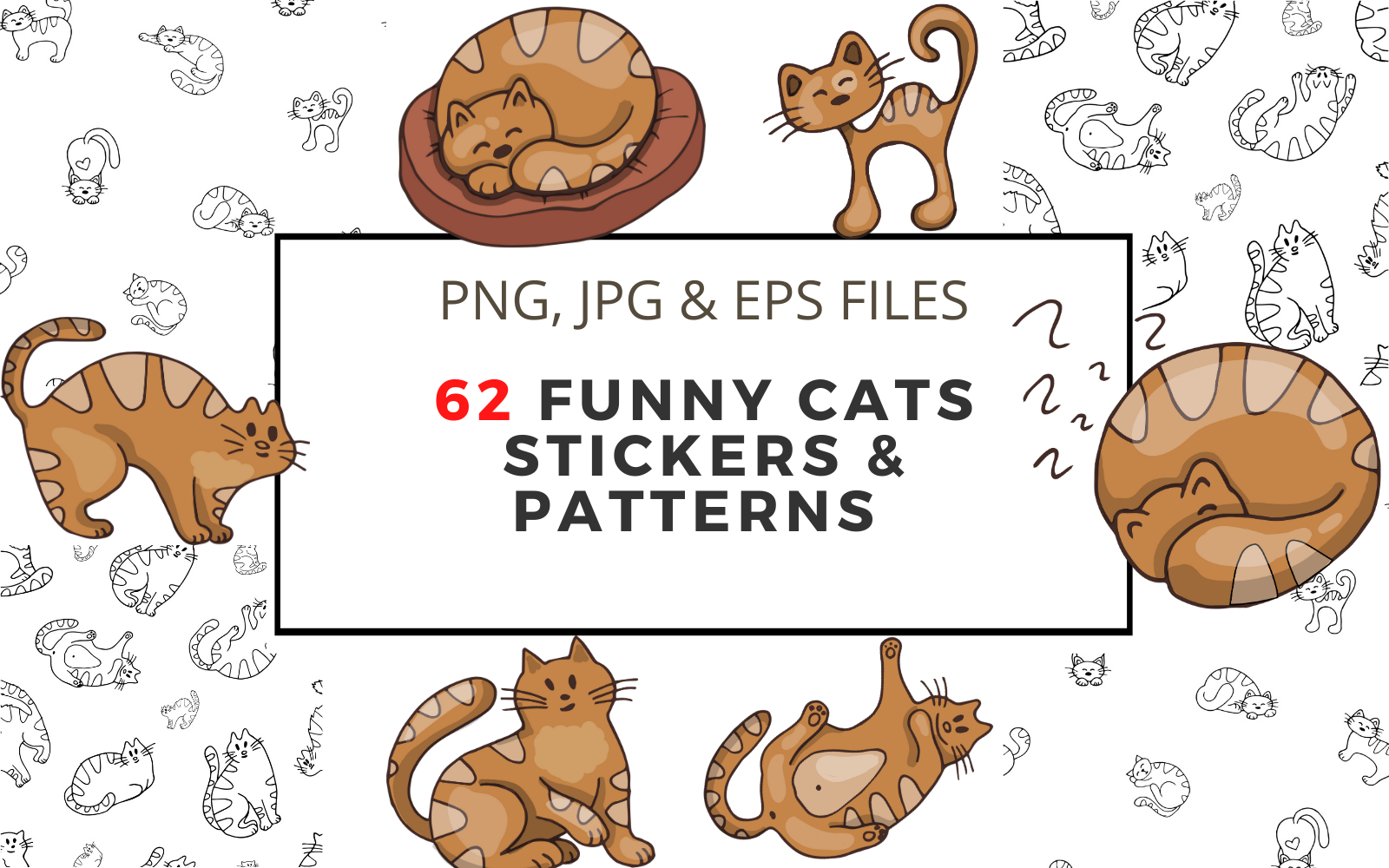 Kit Graphique #183206 Cats Funny Divers Modles Web - Logo template Preview