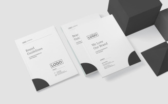 Brand Style Guideline Template Brochure