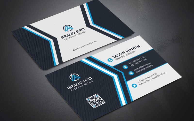 Corporate Business Card Brand Pro Corporate Identity
