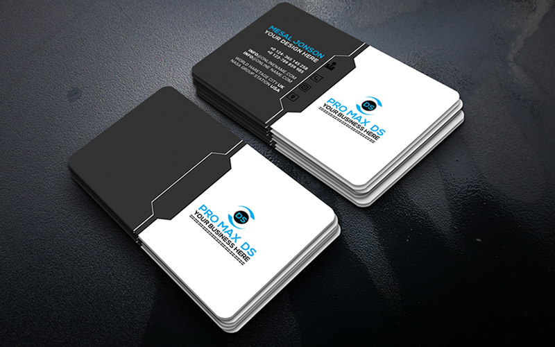 Professional Business Card so-65 Corporate Identity
