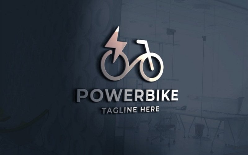 Template #183349 Bicycle Bike Webdesign Template - Logo template Preview