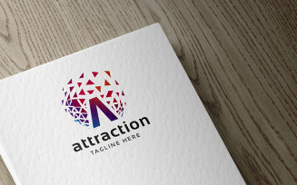 Professional Attraction Letter A Logo template