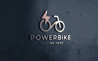 Professional Power Bike Seller Logo template